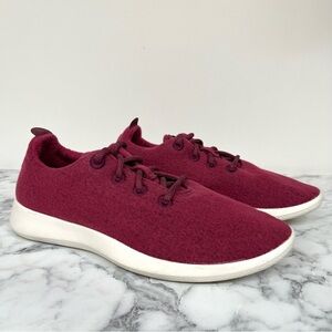 Allbirds Wool Runners Women's Athletic Shoes Sneakers Size 10 Red